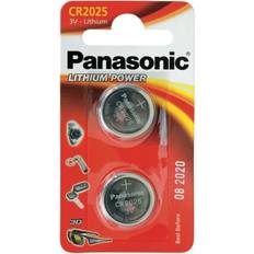 Panasonic Batterijen Batterijen en Opladers Panasonic Knoopcel 3V/165mAh 2 stuks