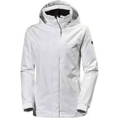 Bianco - Donna Abbigliamento per la pioggia Helly Hansen Giacca Antipioggia Donna Aden Versatile Grande Vestibilità - White