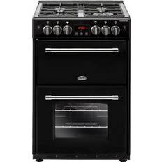 Belling double oven gas cooker Belling Farmhouse 60G Black