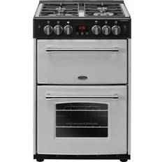 Belling double oven gas cooker Belling Farmhouse 60G Silver