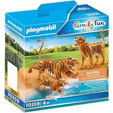 Playmobil Toy Figures Playmobil Family Fun Tigers with Cub 70359