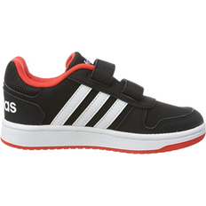 Adidas hoops 2.0 Barnskor adidas Kid's Hoops 2.0 - Core Black/Cloud White/Hi-Res Red