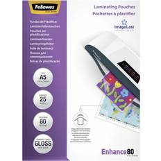 25 pcs Pellicole per plastificazione Fellowes ImageLast Laminating Pouches ic A5