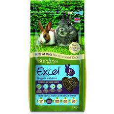 Burgess excel junior Burgess Excel Junior & Dwarf Rabbit Nuggets with Mint 2kg