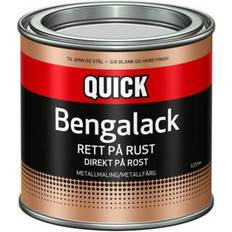 Jotun Svart Målarfärg Jotun Quick Bengalack Metallfärg Svart 0.25L