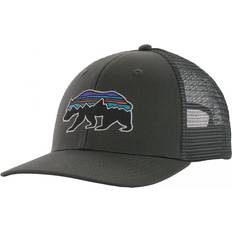 Patagonia Herr Kepsar Patagonia Fitz Roy Bear Trucker Hat - Forge Grey