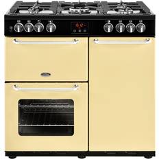 Belling 90cm Gas Cookers Belling Sandringham 90DF Beige