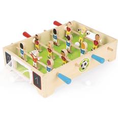 Janod Mini Babyfoot Champions 32 x 31 x 10 cm Orange Mixte Bleu