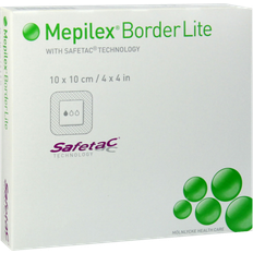 Mepilex border lite Mölnlycke Health Care Mepilex Border Lite Forbinding 10x10cm 5 stk.