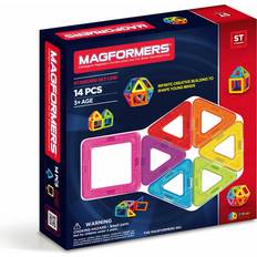 Magformers Juegos de Construcción Magformers 14-Piece Magnetic Construction Set