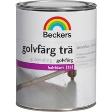 Beckers Golvfärger Målarfärg Beckers - Golvfärger Vit 1L