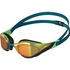 Black Swim Goggles Speedo Fastskin Pure Focus Mirror