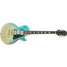 Epiphone Les Paul Modern Figured Caribbean Blue Fade guitare électrique