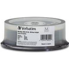 Verbatim BD-R DL White 50GB 6x Spindle 25-Pack Inkjet (98925)