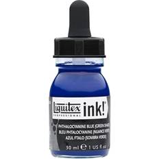 30.0 ml Akrylmaling Liquitex Acrylic Ink Phthalocyanine Blue Green Shade 30ml