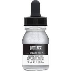 Plata Pinturas acrílicas Liquitex Acrylic Ink Iridescent Bright Silver 30ml