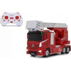 Jamara Fire Truck Turnable Ladder Mercedes-benz Antos Feuerwehrwagen Elektromotor 1:24 (405212)