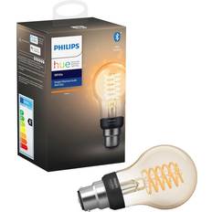 Philips hue filament globe Philips Hue Ampoule LED à filament virtuel décorative B22 Smart 7W 550lm