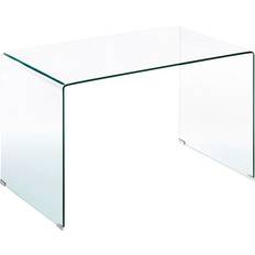 Glas Skrivbord Kave Home Burano Skrivbord 70x125cm