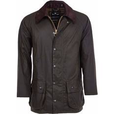 Homme - Vert Vestes Barbour Classic Beaufort Wax Jacket - Olive