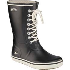 Viking Laced Wellingtons Viking Retro Light - Black