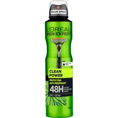 L'Oréal Paris Toiletries L'Oréal Paris Men Expert Clean Power 48H Anti-Perspirant Deo Spray 8.5fl oz