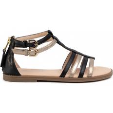 Ritssluiting Sandalen Geox J Sandal Karly Girl - Black/Platinium