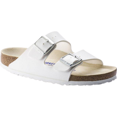 Birkenstock Arizona - Hvite Sko Birkenstock Arizona Soft Footbed Birko-Flor - White