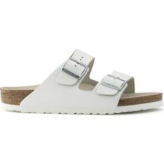 Arizona natural leather birkenstock Birkenstock Arizona Natural Leather - White