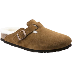 Camoscio - Unisex Pantofole e Sandali Birkenstock Boston Shearling Sandals - Imbottito Calzature