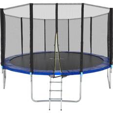 Camas elásticas Trampolín Garfunky con red de seguridad 457 cm