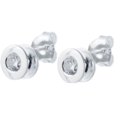 Beloved Earrings - Silver/Transparent