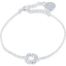 Gynning Jewelry Armband Gynning Jewelry Bricks Explosion Mini Bracelet - Silver/Transparent