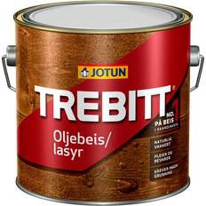 Jotun Lasyrfärger - Utomhusfärger Målarfärg Jotun Trebitt Oljebeis Lasyrfärg Valfri Kulör 0.75L