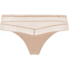 Chantelle Festivite Lace Cheeky Bikini - Beige