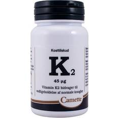 K2 vitamin Camette K2 Vitamin 45mg 180 stk