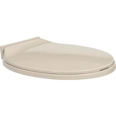 Beige Abattants de toilette vidaXL Siège De Toilette À Fermeture En Douceur Abricot Ovale