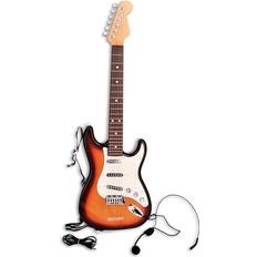 Metal Toy Guitars Bontempi Electric Guitar with Guitar Strap & Microphone 241310