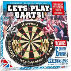 Lets Play Darts Bristle Board