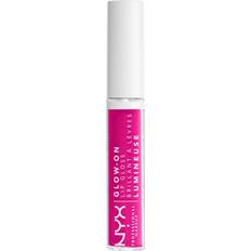 Fuchsia Lipgloss NYX Glow-On Lip Gloss Floral Space