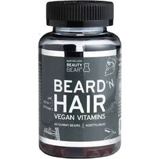 Solbær Vitaminer & Mineraler Beauty Bear Beard' N Hair 60 stk