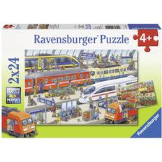 Ravensburger Busy Train Station 2x24 Pieces