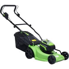 40 V Battery Powered Mowers vidaXL 145791 Battery Powered Mower