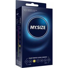 Black Condoms Sex Toys My.Size 53mm 10-pack