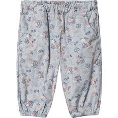 Drenge - Haremsbukser Børnetøj Wheat Malou Trousers - Pearl Blue Flowers (4727b-276-1486)