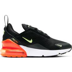 Nike Air Max 270 GS - Black/Total Orange/Dark Smoke Grey/Ghost Green