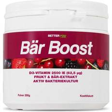 Blåbär Vitaminer & Mineraler Better You Bär Boost Pulver 200g