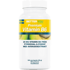 Vitaminer & Kosttilskudd Better You Premium Vitamin B6 100 st