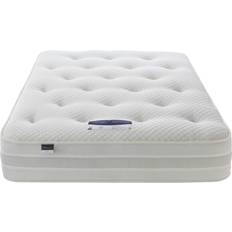 Single Beds - White Spring Mattress Silentnight Eco Comfort 1200 Coil Spring Matress 90x190cm