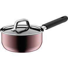 Röda Övriga kastruller WMF Fusiontec med lock 1.3 L 16 cm